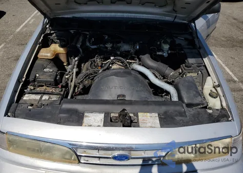 1997 Ford Crown Victoria Police Interceptor from USA, damaged, VIN 2FALP71W2VX176342